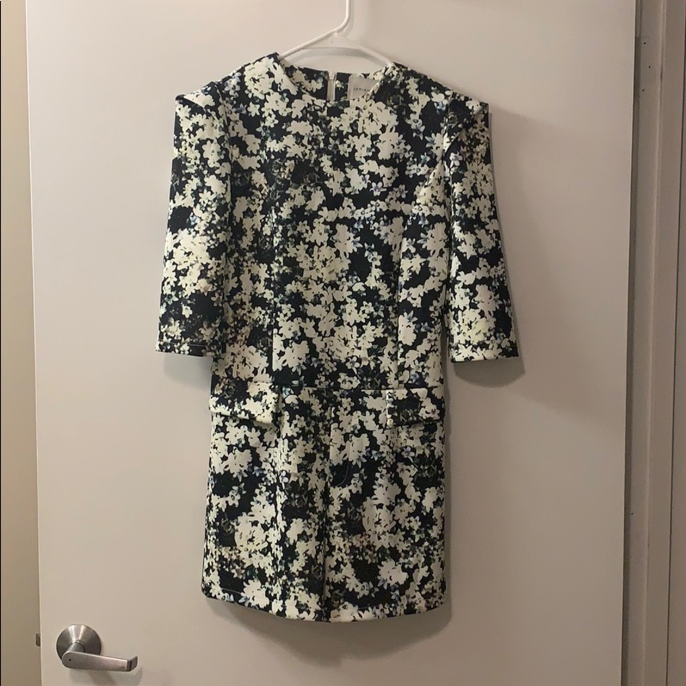 Lavish Alice Floral Romper Black/White Size 6